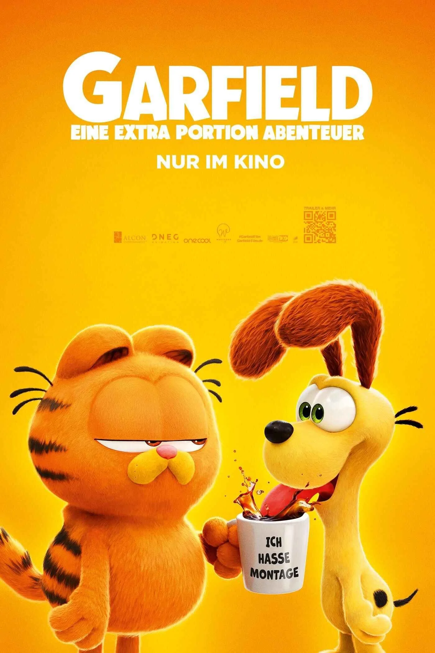 The Garfield Movie (2024) - Stream Animation movies with XENON IPTV IPTV service